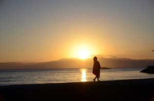 Coucher de soleil aux Philippines