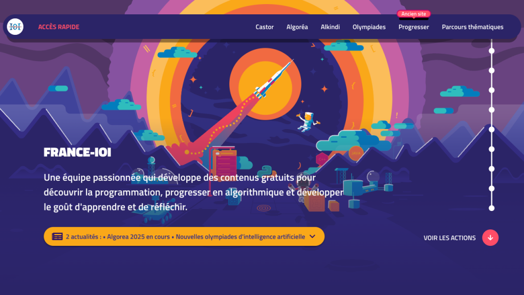 France ioi interface