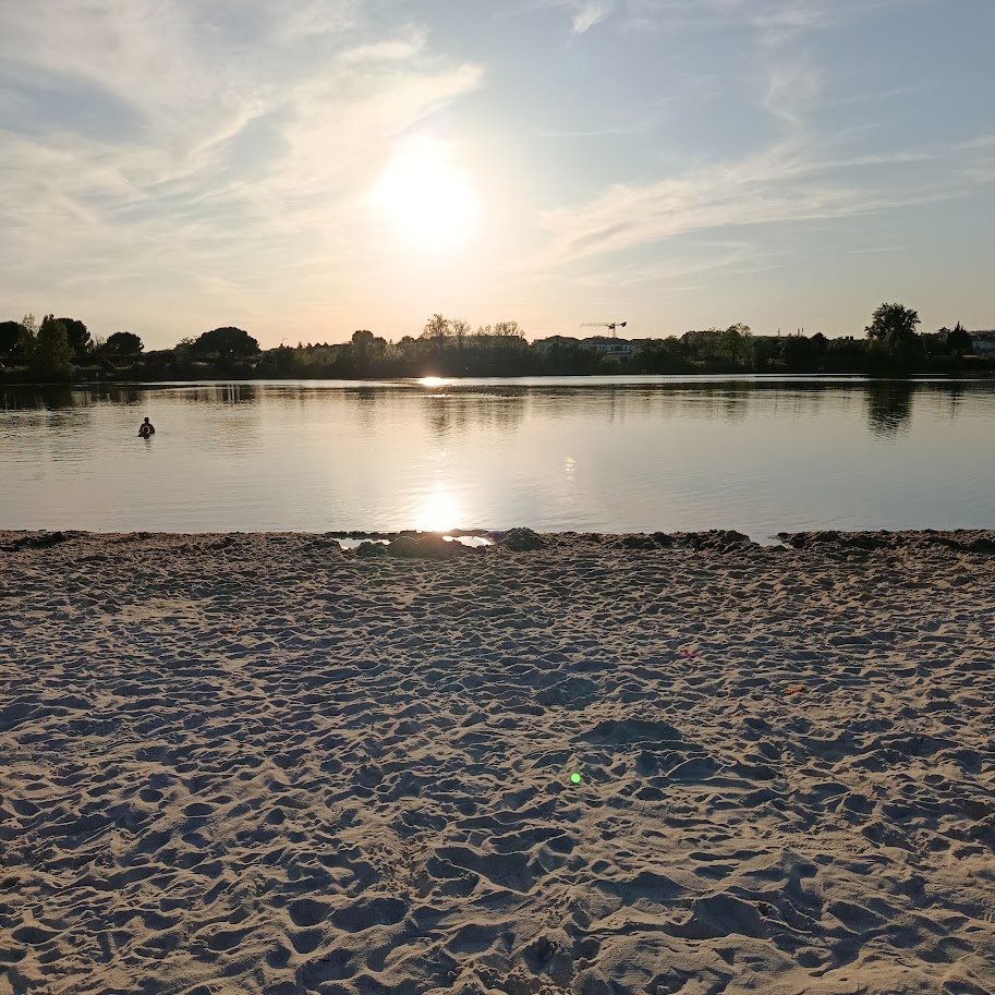 Un lac pour aller nager