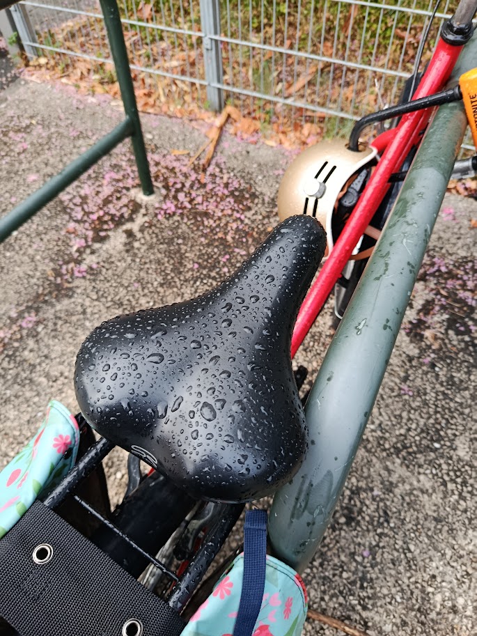 Mon casque de vélo