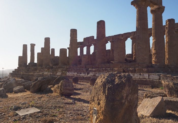 Carnet jaune citron : la Sicile