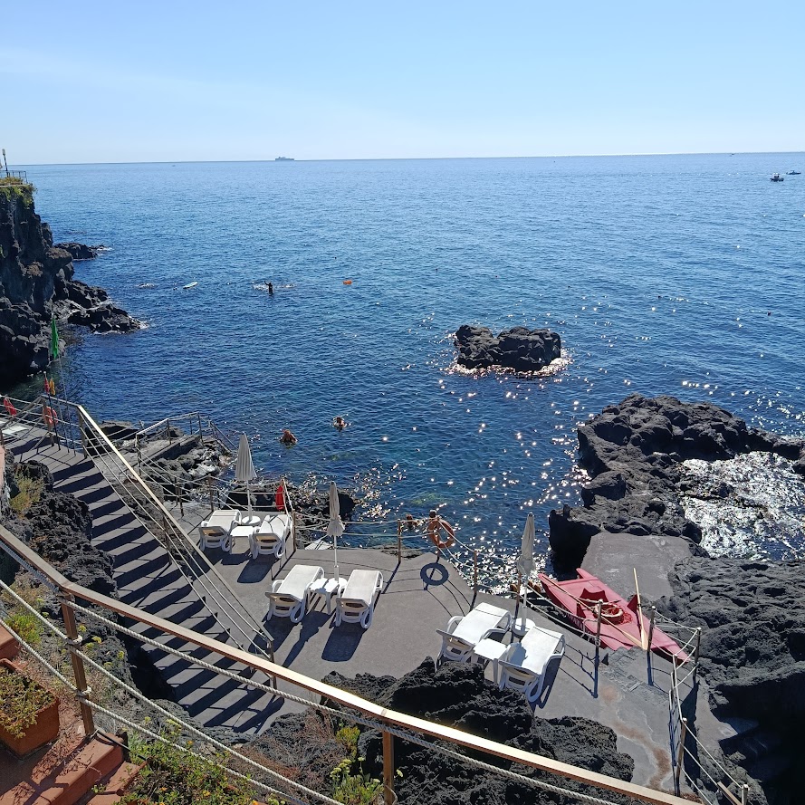 Baignade en mer, Catane