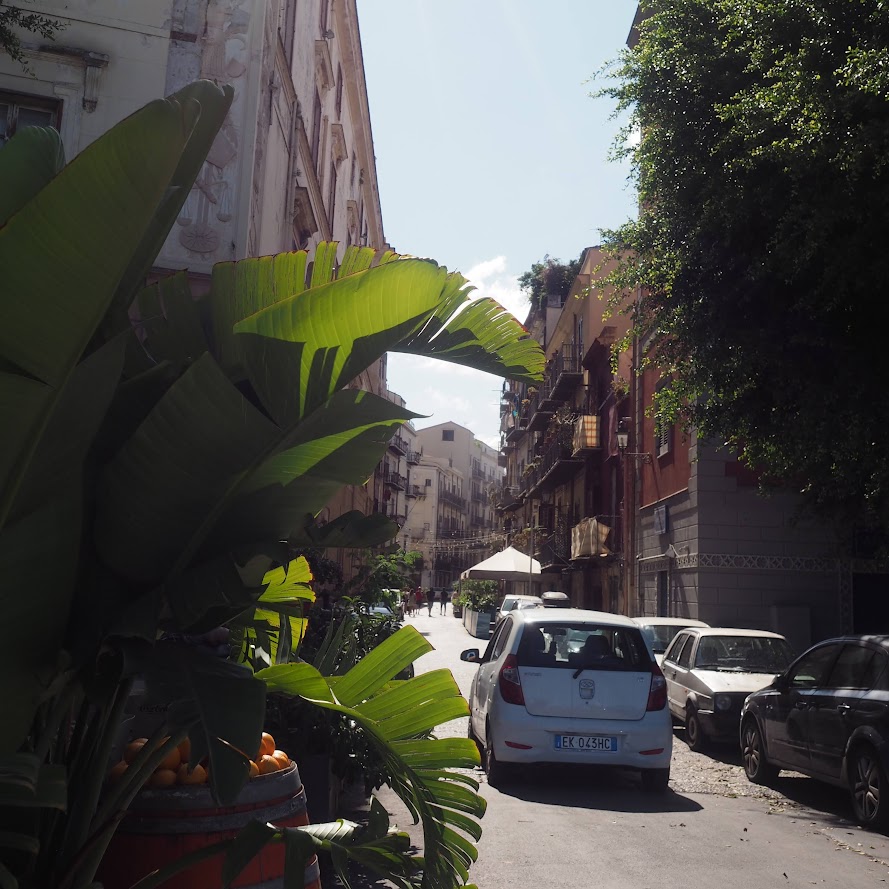 Une voiture à Palerme